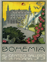 Logo Bohemia. Revista semanal ilustrada. A Habana, 25 de abril de 1915.