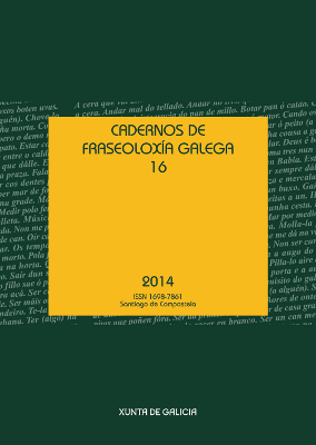 Logo Cadernos de Fraseoloxía Galega 16, 2014