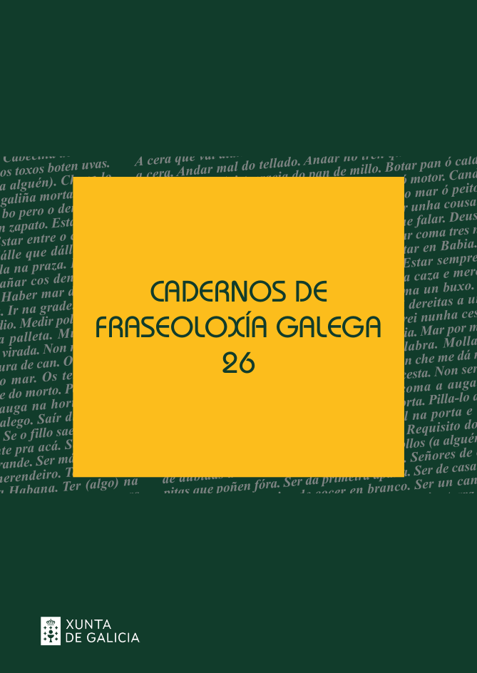 Logo Cadernos de Fraseoloxía Galega 26